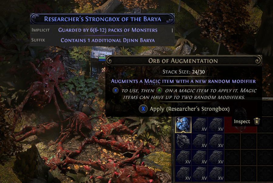 researher strongbox of the barya